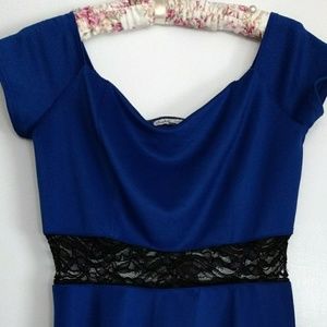 Charlotte Russe Royal Blue Dress